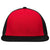 Pacific Headwear Red/Black/Black Premium M2 Performance Trucker FlexFit Cap