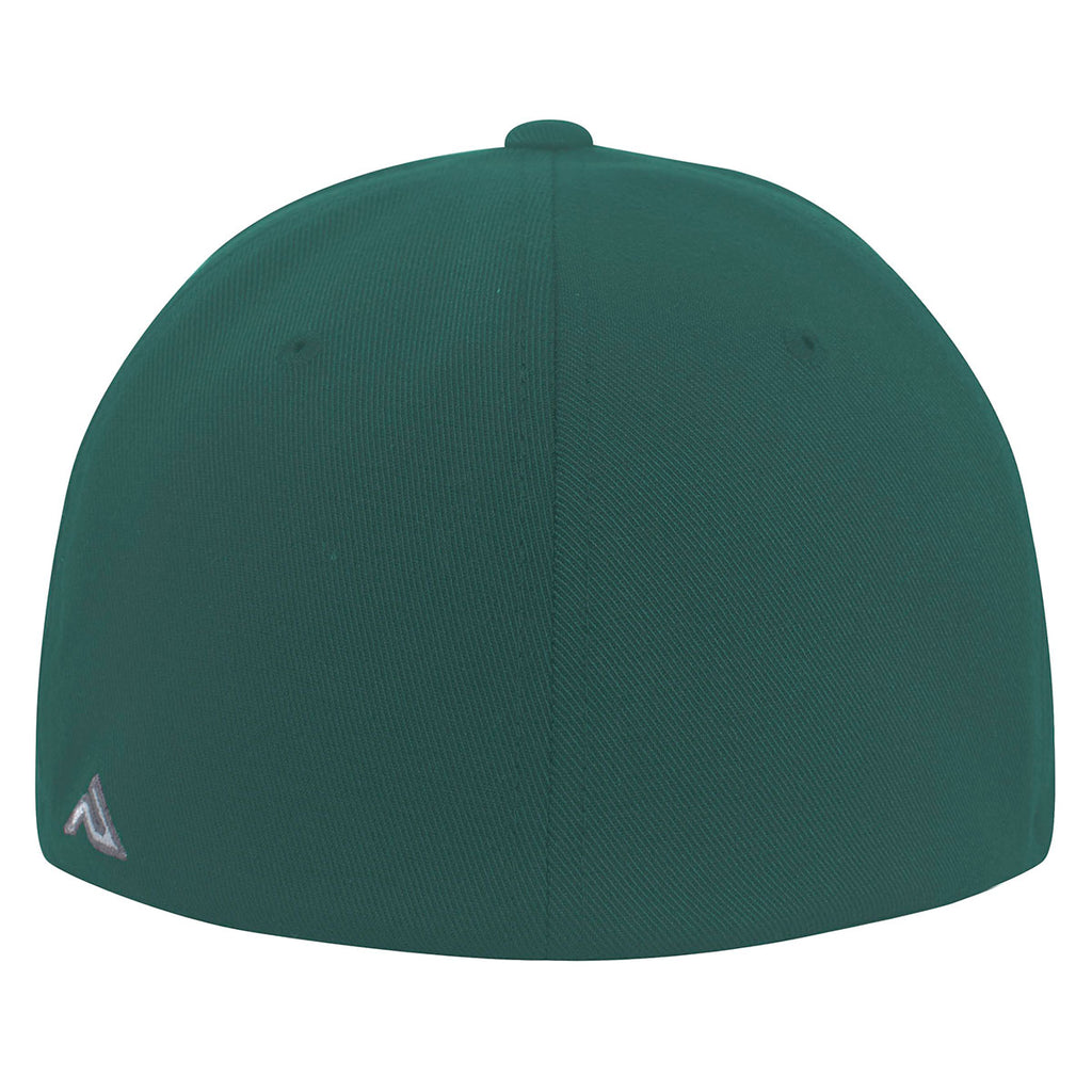 Pacific Headwear Dark Green Premium A/C2 Performance FlexFit Cap