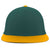 Pacific Headwear Dark Green/Gold Premium A/C2 Performance FlexFit Cap