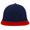 Pacific Headwear Navy/Red Premium A/C2 Performance FlexFit Cap