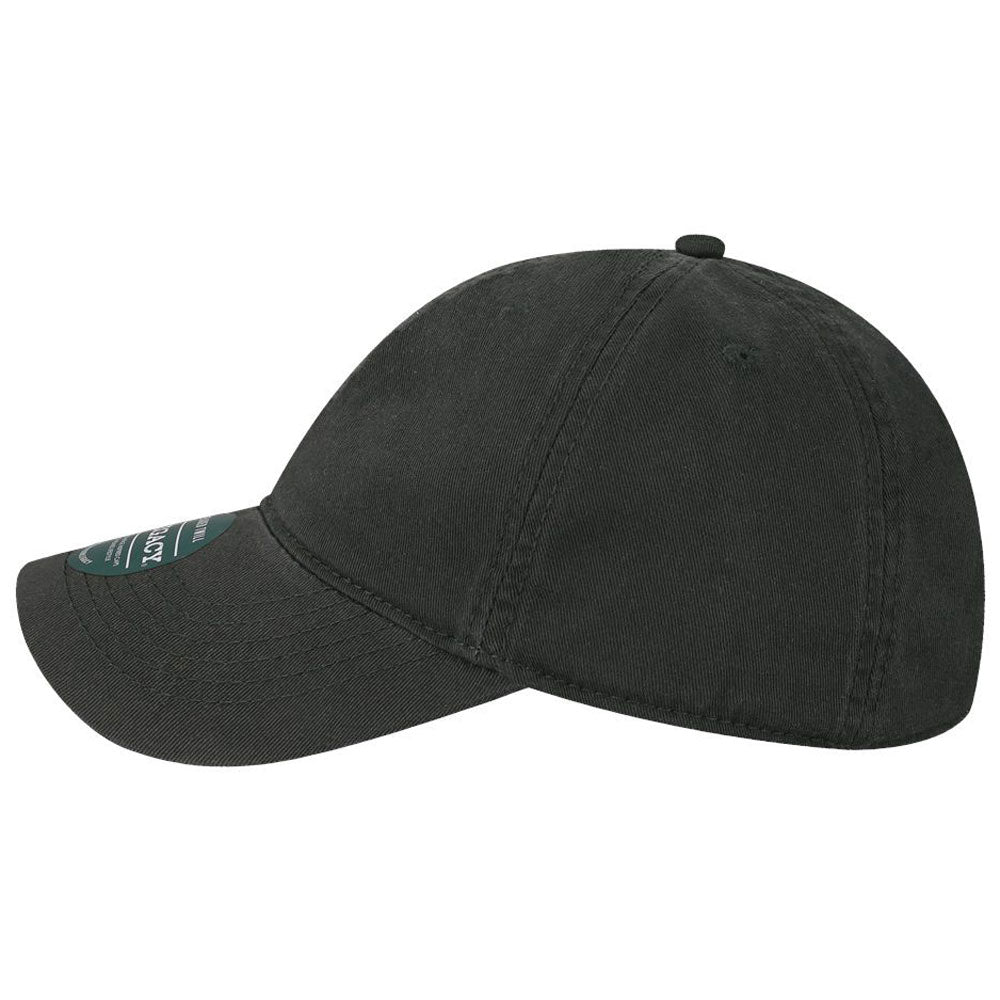 Legacy Black Relaxed Twill Dad Hat