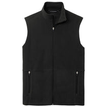 Port Authority Men's Black Accord Microfleece Vest