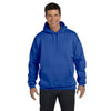 Hanes Men's Deep Royal 9.7 oz. Ultimate Cotton 90/10 Pullover Hood