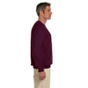 Hanes Men's Maroon 9.7 oz. Ultimate Cotton 90/10 Fleece Crew