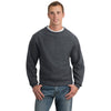 Sport-Tek Men's Graphite Heather Super Heavyweight Crewneck Sweatshirt