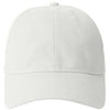 Ahead White Softshell Baseball Cap