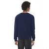 American Apparel Unisex Navy Flex Fleece Drop Shoulder Pullover Crewneck