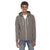 American Apparel Unisex Pewter Flex Fleece Zip Hoodie