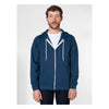 American Apparel Unisex Sea Blue Flex Fleece Zip Hoodie