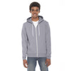 American Apparel Unisex Slate Flex Fleece Zip Hoodie