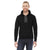 American Apparel Unisex Black Flex Fleece Drop Shoulder Pullover Hoodie