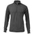 BAW Men's Heather Black Tri-Blend Quarter Zip