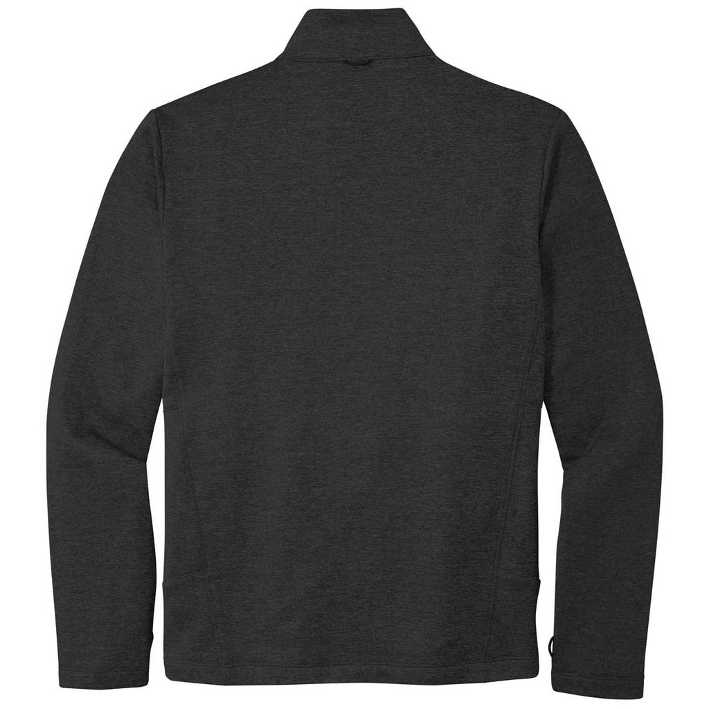 Port Authority Men's Deep Black Heather Collective Striated Fleece Jacket