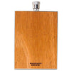 Woodchuck USA Mahogany Wood Flask 3oz