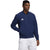 adidas Men's Team Navy Blue/White Under The Lights Woven Bomber Jacket