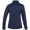 adidas Women's Team Navy Blue/White Under The Lights Long Sleeve Woven 1/4 Zip