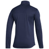 adidas Men's Team Navy Blue/White Under The Lights Long Sleeve Knit 1/4 Zip