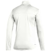 adidas Men's White/Grey Five Under The Lights Long Sleeve Knit 1/4 Zip