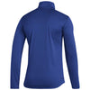 adidas Men's Team Royal Blue/White Under The Lights Long Sleeve Knit 1/4 Zip