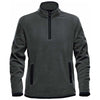 Stormtech Men's Graphite/Black Shasta Tech Fleece Quarter Zip