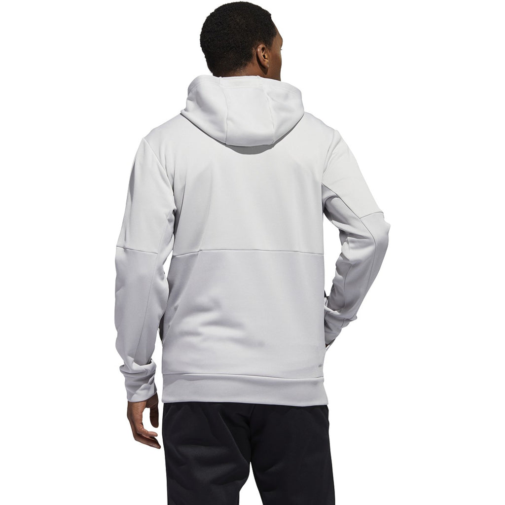 adidas Men's Grey Two/White Team Issue Pullover