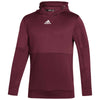 adidas Men's Team Collegiate Burgundy/White Team Issue Pullover