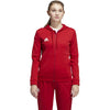 adidas Women's Team Power Red/White Team Issue Full Zip Jacket