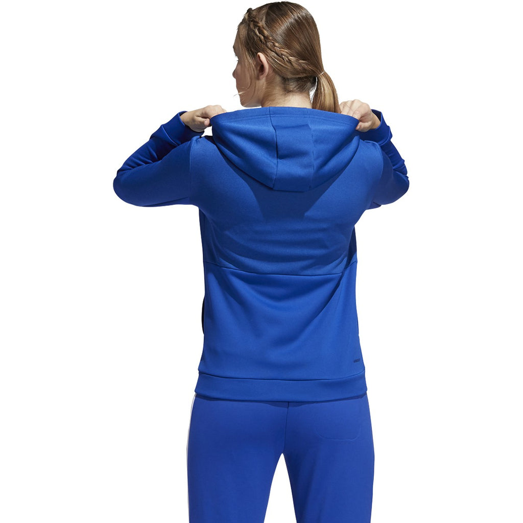 adidas Women's Team Royal Blue/White Team Issue Full Zip Jacket