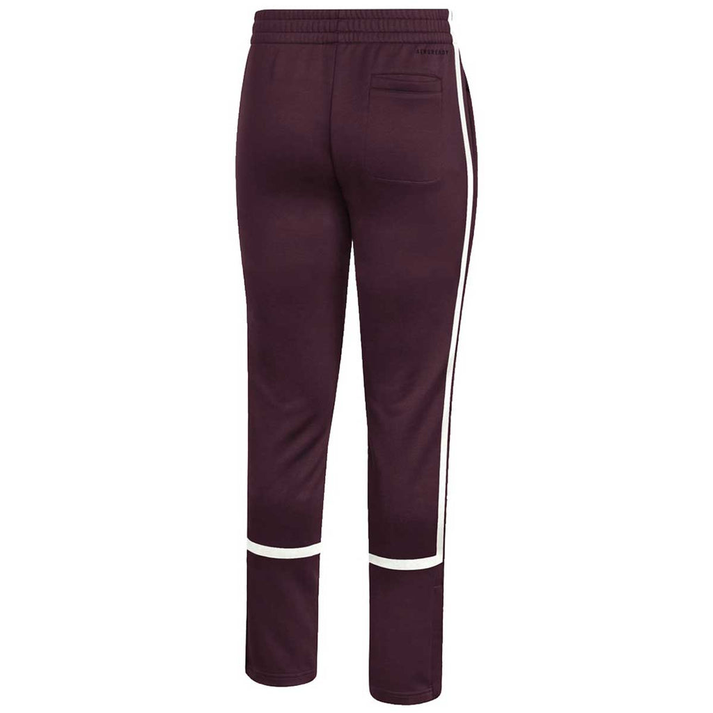 adidas Women's Team Maroon/Team Maroon/White Under The Lights Pant