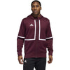 adidas Men's Team Maroon/White Under The Lights Full Zip Jacket