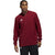 adidas Men's Team Collegiate Burgundy/White Under The Lights Long Sleeve Woven 1/4 Zip