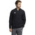 adidas Men's Black/White Under The Lights Long Sleeve Woven 1/4 Zip