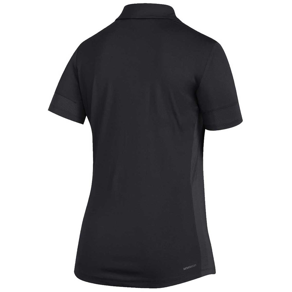 adidas Women's Black/White Under The Lights Coaches Polo