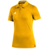 adidas Women's Team Collegiate Gold/White Under The Lights Coaches Polo