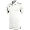 adidas Men's White/Grey Five Under The Lights Coaches Polo