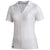 adidas Women's White Aeroready Short Sleeve Polo