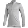 adidas Men's Grey Two/White Team Issue 1/4 Zip