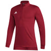 adidas Men's Team Power Red/White Team Issue 1/4 Zip