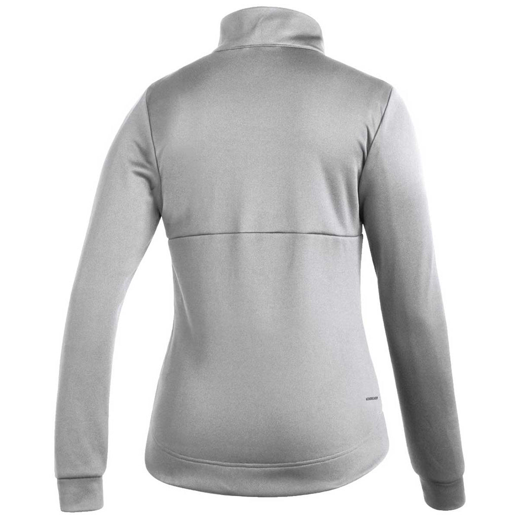 adidas Women's Grey Two/White Team Issue 1/4 Zip