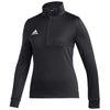 adidas Women's Black/White Team Issue 1/4 Zip