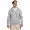 Gildan Unisex Sport Grey DryBlend 9 oz. 50/50 Full Zip Hoodie