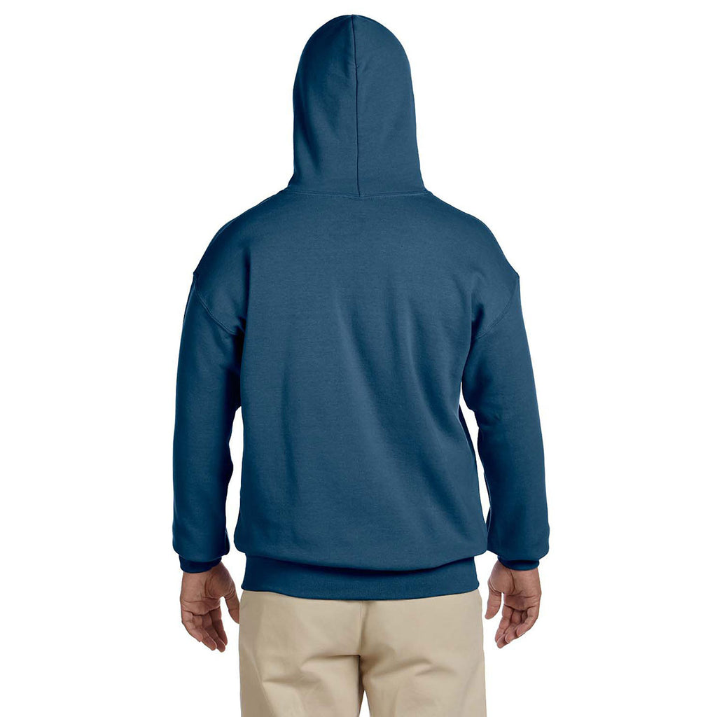 Gildan Unisex Indigo Blue Heavy Blend 50/50 Hoodie