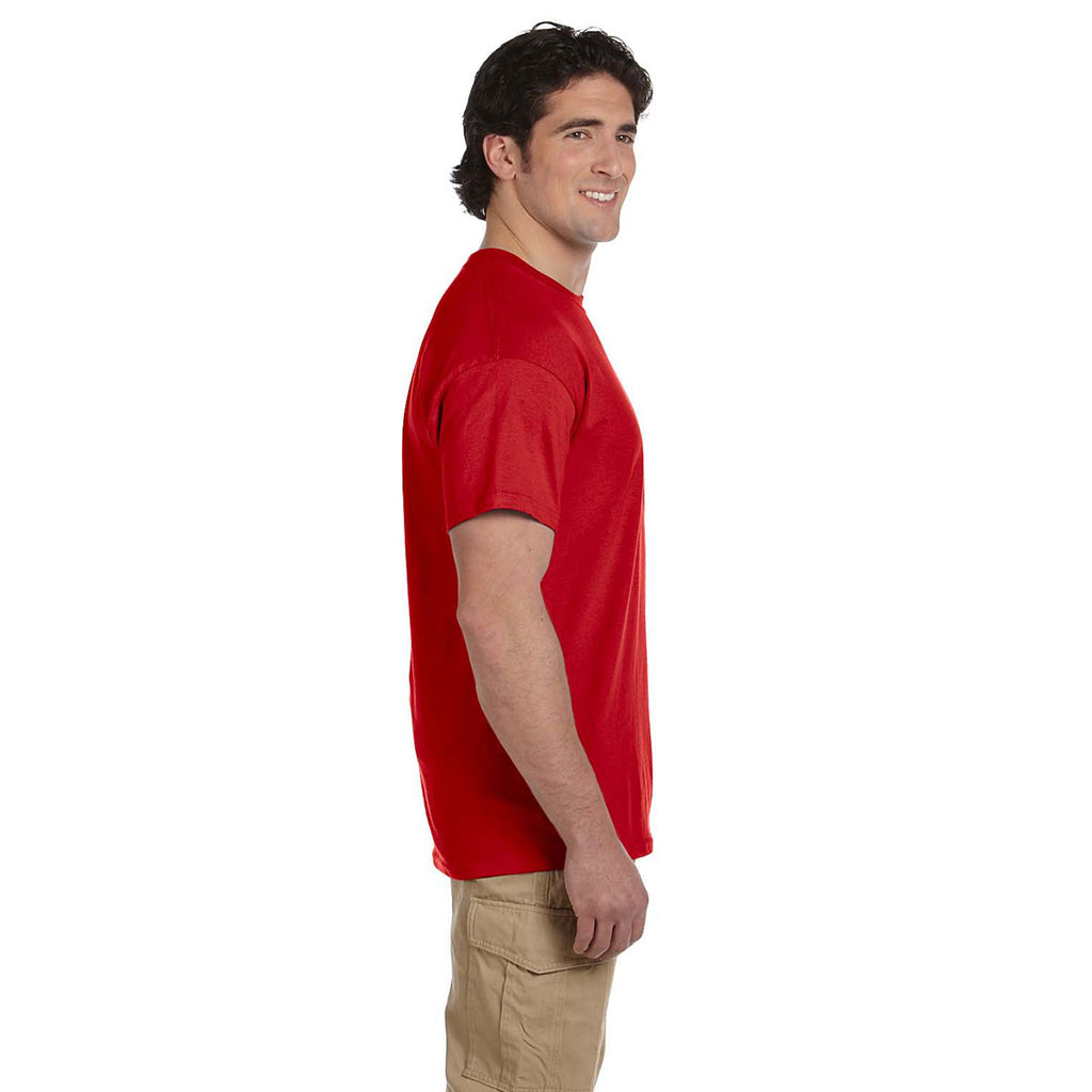 Gildan Men's Red Ultra Cotton 6 oz. T-Shirt