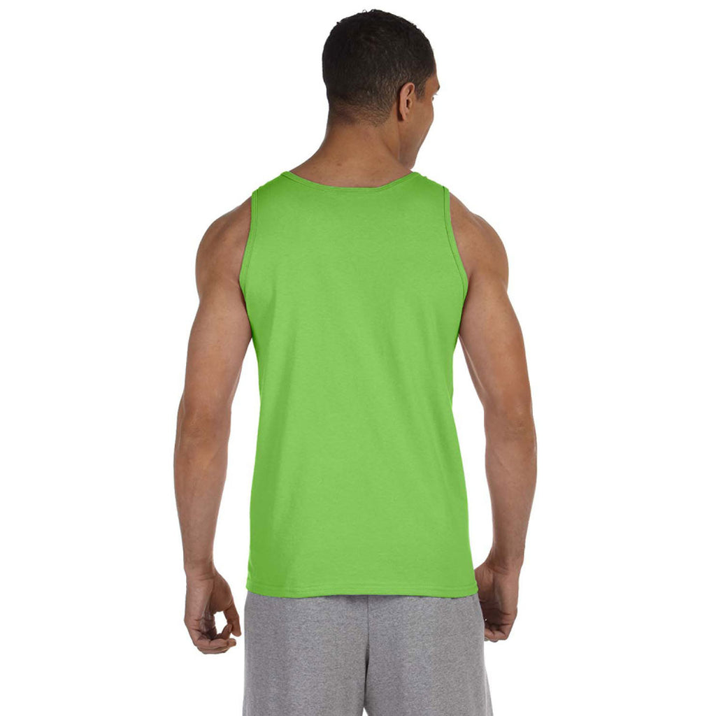 Gildan Men's Lime Ultra Cotton 6 oz. Tank