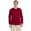 Gildan Men's Cardinal Red Ultra Cotton Long Sleeve T-Shirt