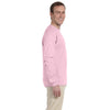 Gildan Men's Light Pink Ultra Cotton Long Sleeve T-Shirt