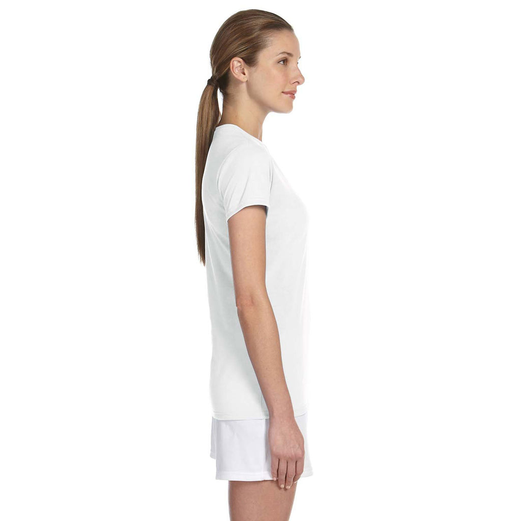 Gildan Women's White Performance 5 oz. T-Shirt