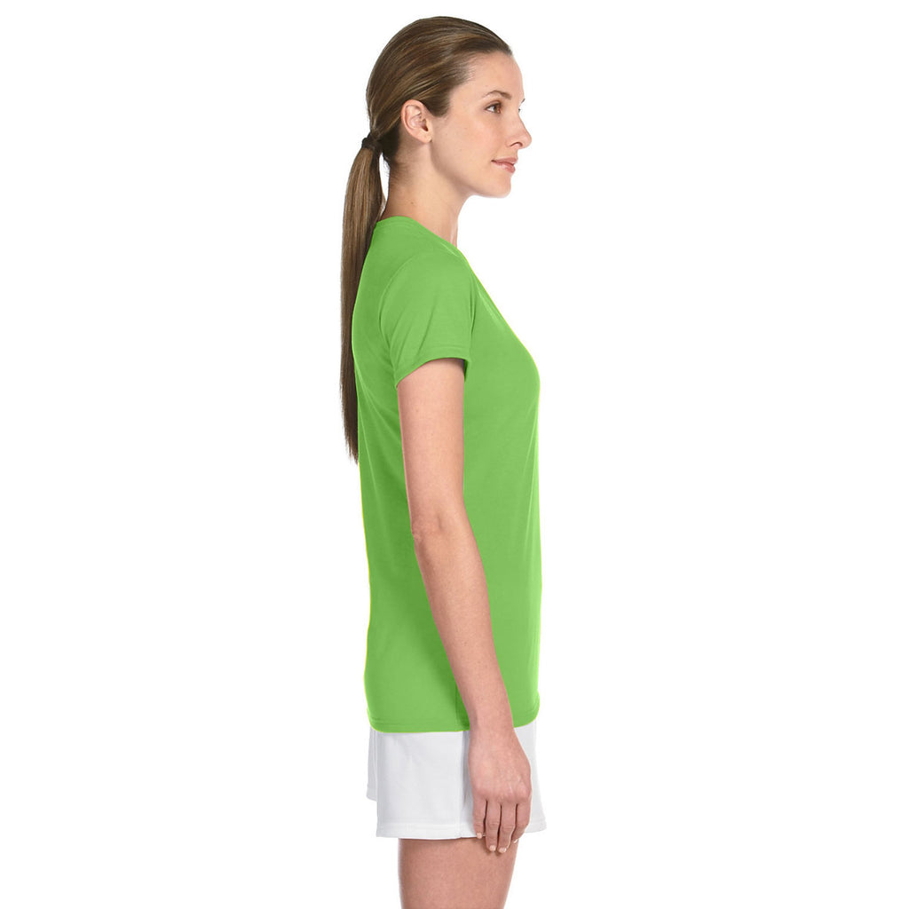 Gildan Women's Lime Performance 5 oz. T-Shirt