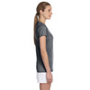 Gildan Women's Charcoal Performance 5 oz. T-Shirt