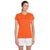 Gildan Women's Orange Performance 5 oz. T-Shirt